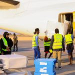 Qabanqaabada Soo dhowaynta Wafdiga Balaaran ee Sh Shaakir ayaa si wayn looga Dareemaga Magaalada Dhusamareb Gawaari Calanka iyo Astaanta Towfiiq ku xardhan yihiin Magaalada ka wada.