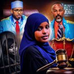 Nin Salaad u taagan oo Dableey Hubaysan ku dishay Duleedka Degmada Gadoon.